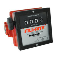 FILL-RITE 901CL Installation And Operation Manual