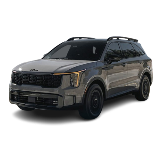 Kia Sorento 2025 Vehicle Feature Tips