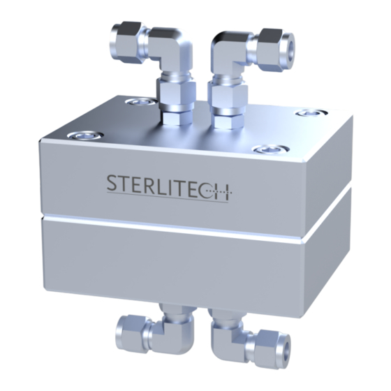 Sterlitech CF016SS-FO Cell Assembly & Operation Manual