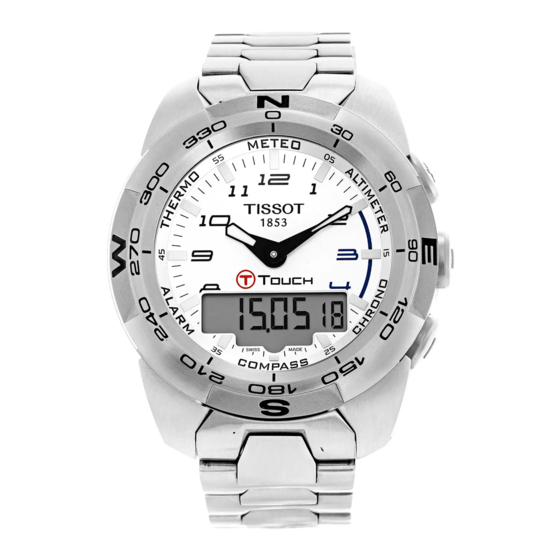 Tissot T013.420.11.032.00 T-Touch Watch Manuals