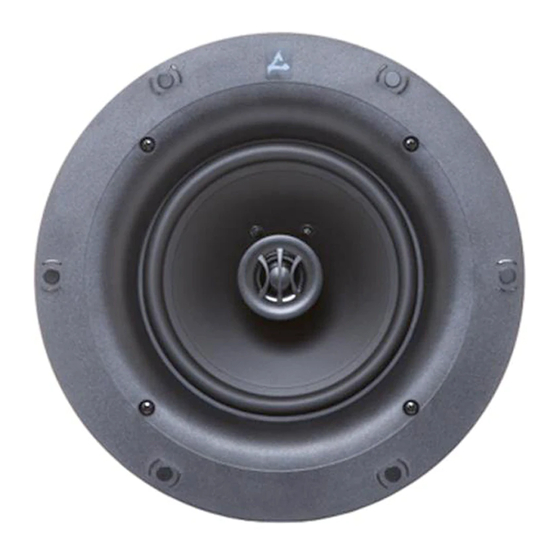 Origin Acoustics E60 Installation Manual