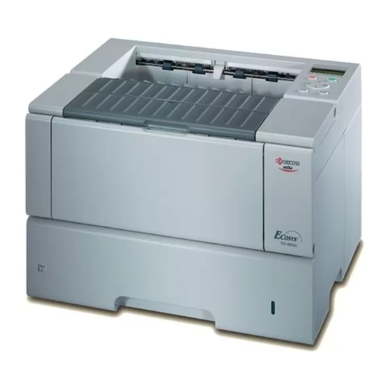 Kyocera Mita FS-6020 Service Manual