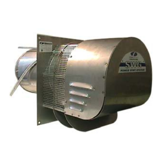 Field Controls SWG-AF Series Installation Manual