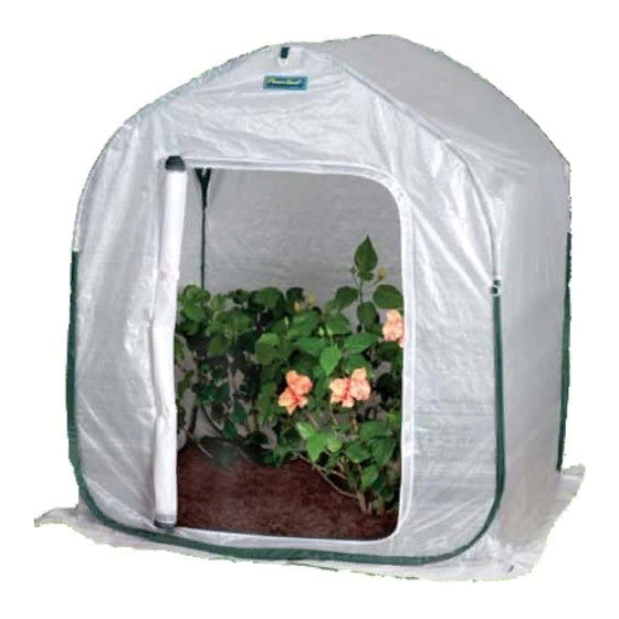 Flower House PlantHouse 2 Greenhouse Kit Manuals