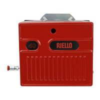 Riello 40 F5 Installation, Use And Maintenance Instructions