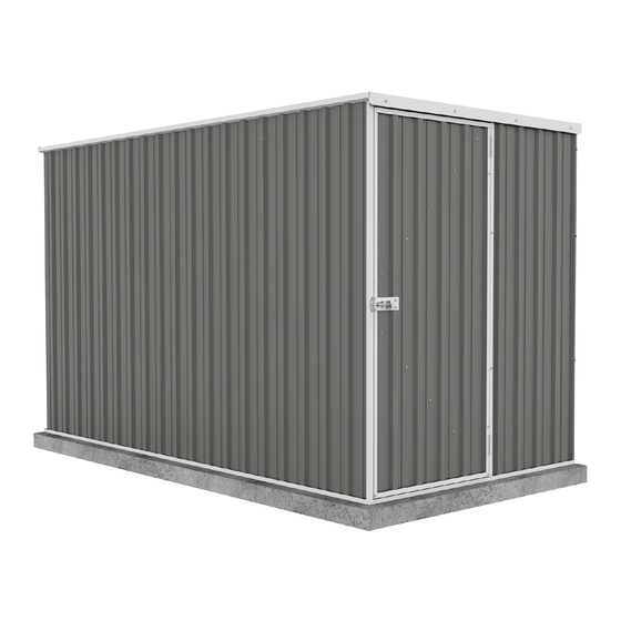 ABSCO SHEDS 15301FK Manual