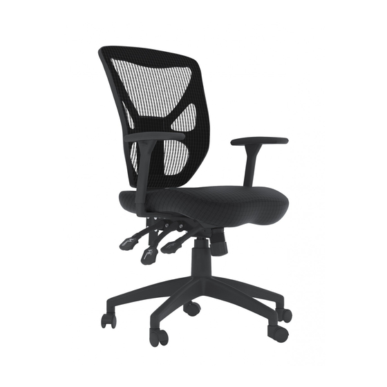 Alphason Hudson AOC8164BLK Assembly Instructions Manual