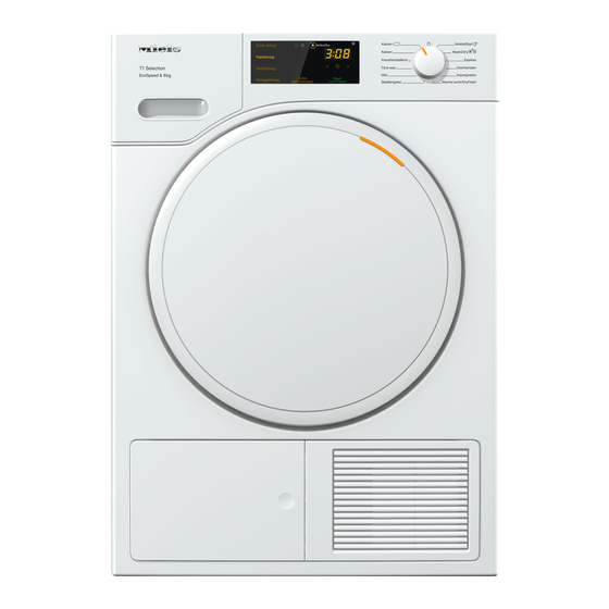 Miele TWB 120 WP Electric Dryer Manuals
