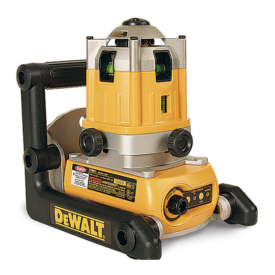 DeWalt DW071 Instruction Manual