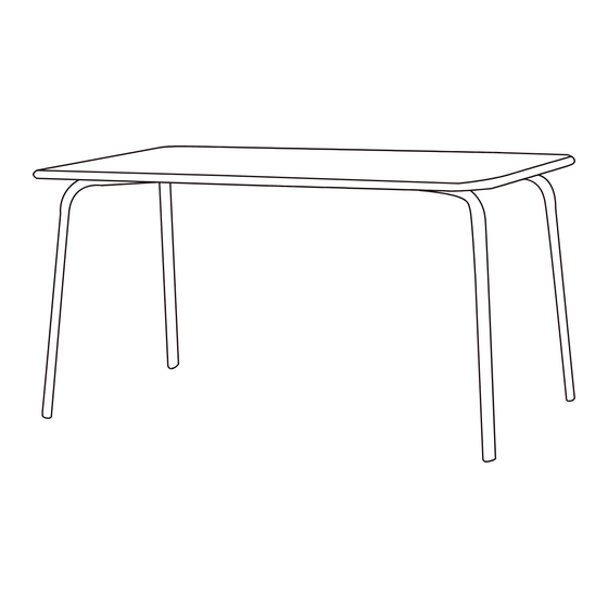 sweeek. RIVIERA MTBL160X90 Manual