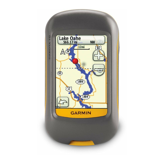 Garmin DAKOTA 10 Owner's Manual