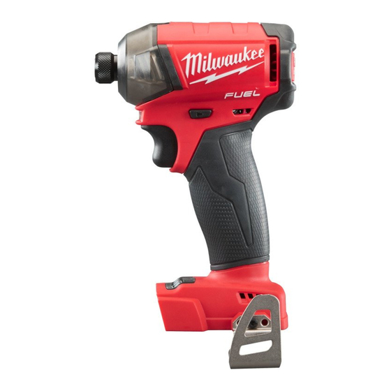 Milwaukee M18 FQID Manuals