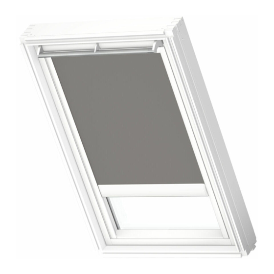 Velux INTEGRA Solar DSL Instructions Manual