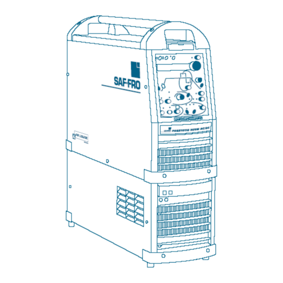 Air Liquide SAF-FRO PRESTOTIG 250 AC/DC Safety Instructions For Operation And Maintenance