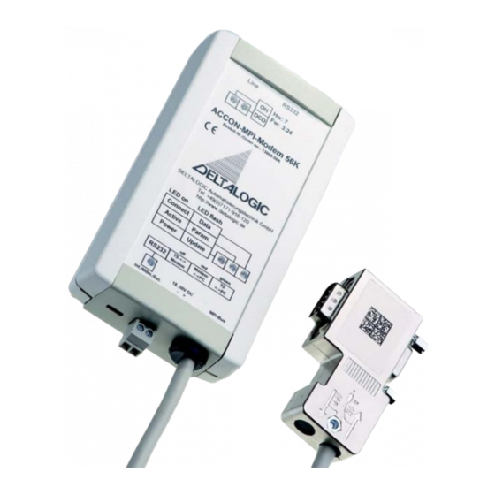 DELTA LOGIC ACCON-MPI-Modem 56k User Manual
