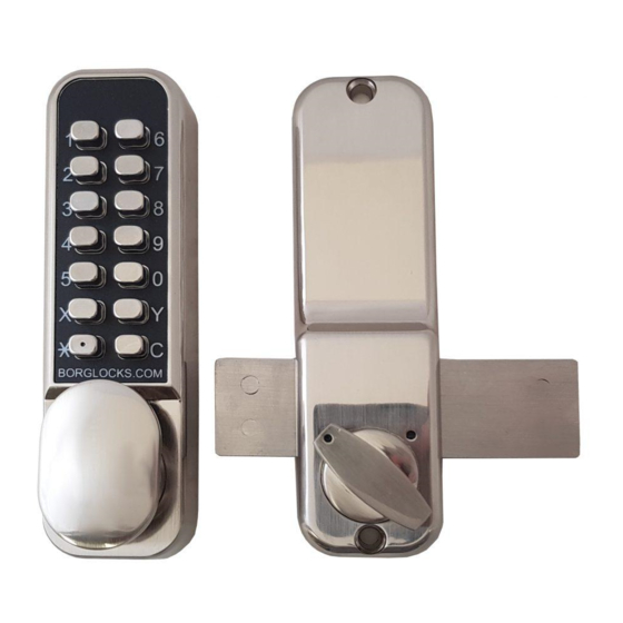 Borg Locks BL2005 Parts List, Installation And General Information
