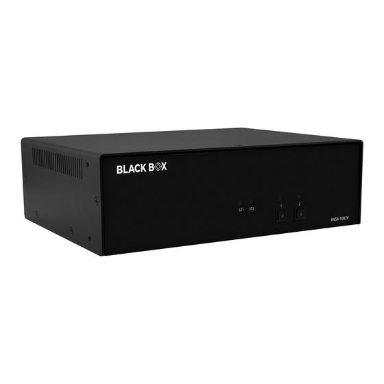 Black Box KVS4-1002V User Manual