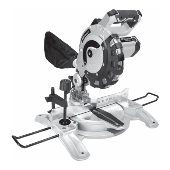 F.F. Group TMS 210 PLUS Mitre Saw Manuals