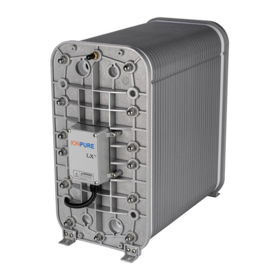 Evoqua IONPURE IP-LXM04 Operation & Maintenance Manual