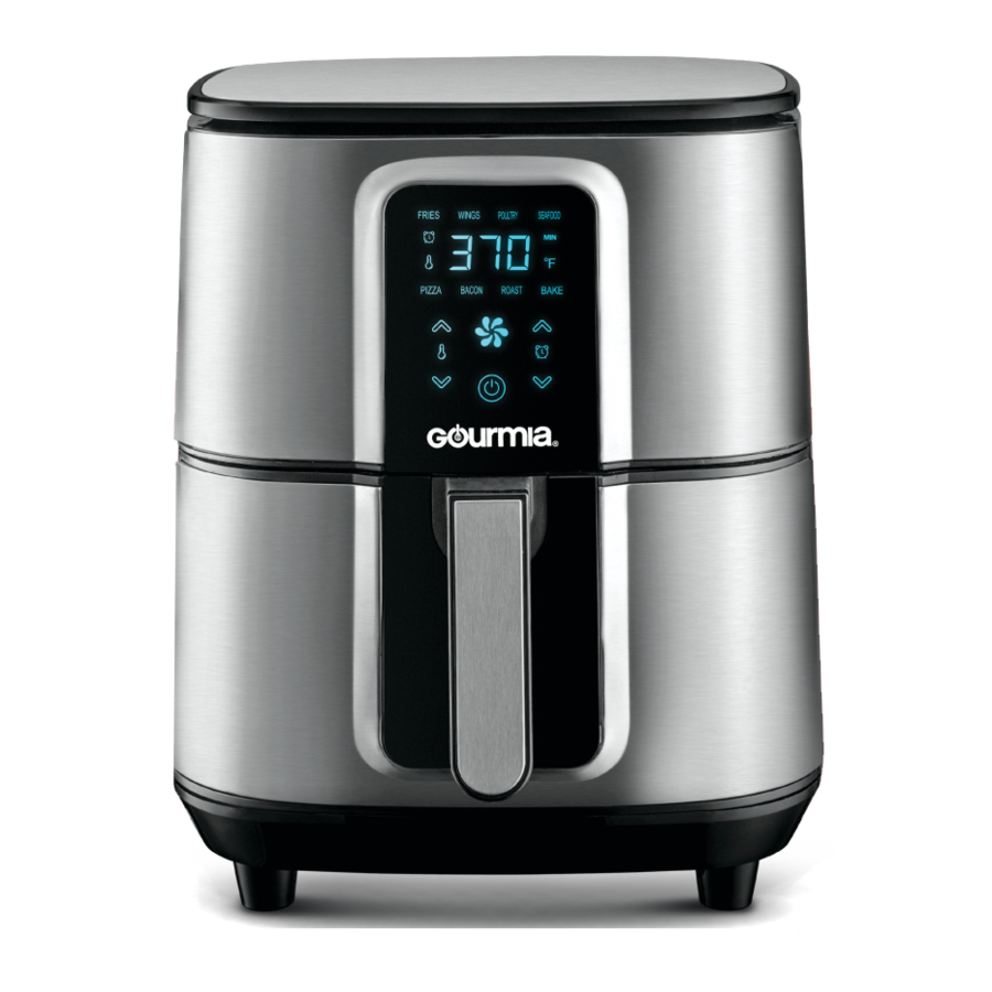 Gourmia GAF735 - 7-Quart Stainless Steel Digital Air Fryer Manual