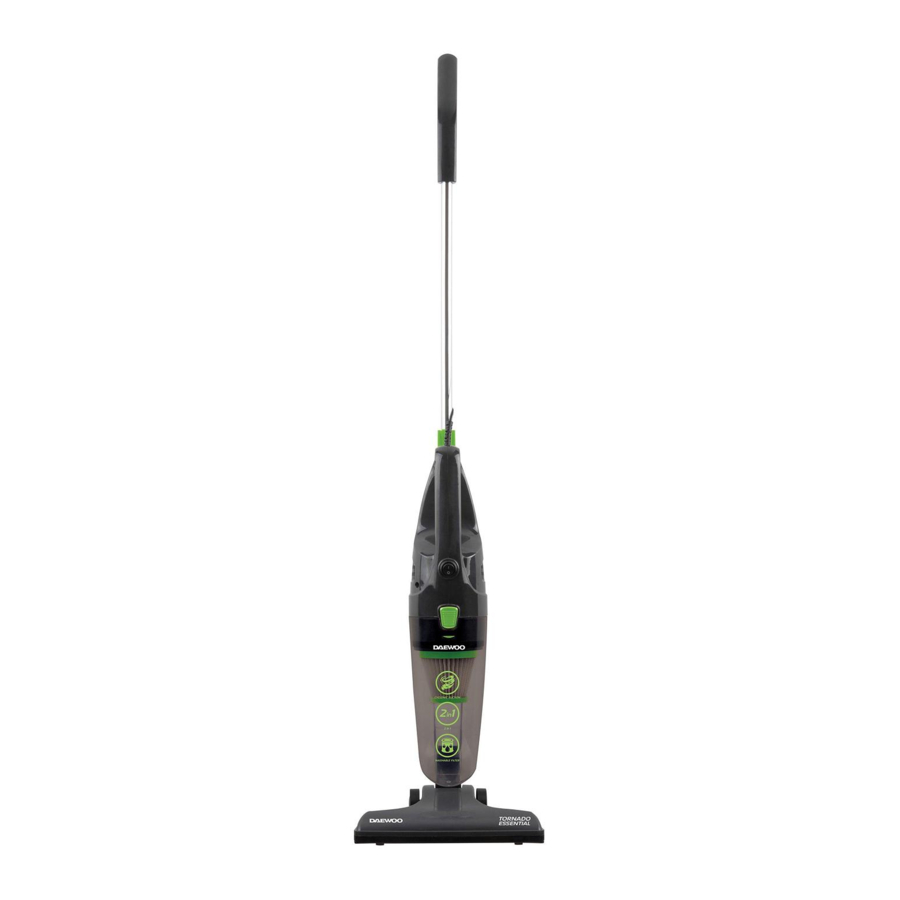 Daewoo FLR00003 - Tornado Essential 600W Corded Vacuum Manual