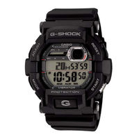 Casio G-SHOCK GD-350-1 Service Manual And Parts List