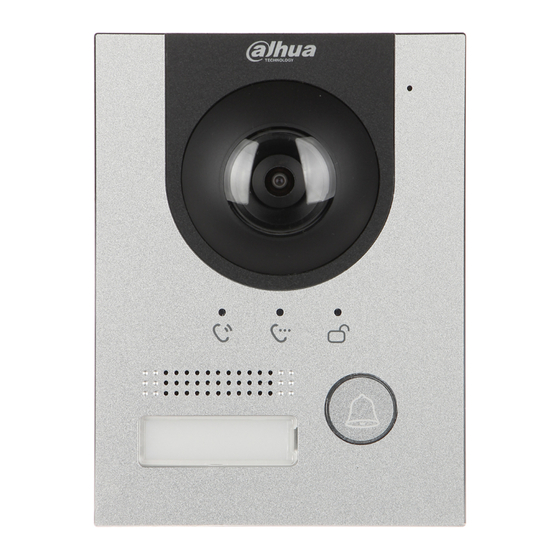 Dahua VTO2202F-P-S3 Manuals