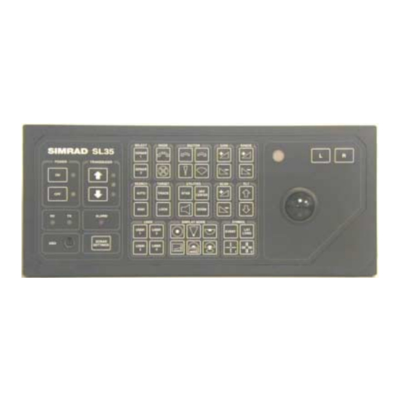 Simrad SL30 - REV 2 Manual