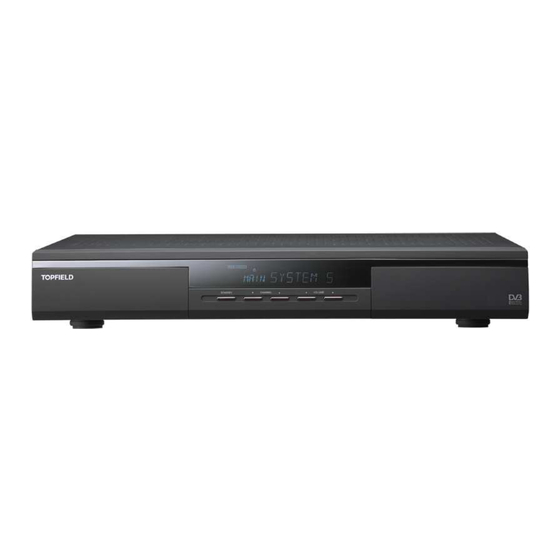 Topfield TF 6010PVR User Manual