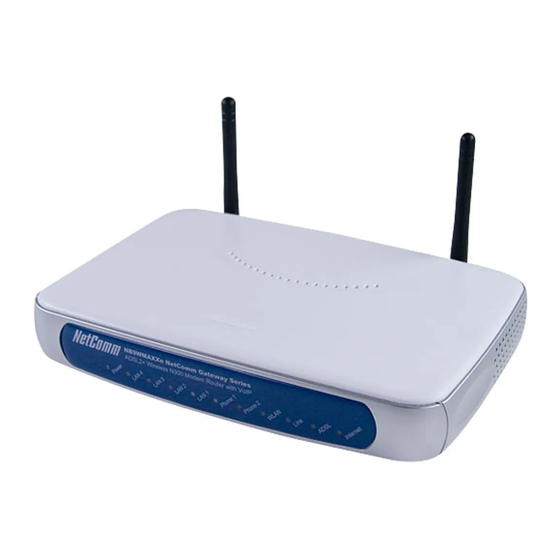 NetComm NB9WMAXXn Setup