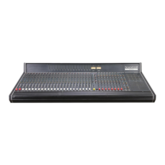 SoundCraft 500 User Manual