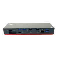 Lenovo ThinkPad Thunderbolt 3 Workstation Dock User Manual
