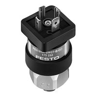Festo PEV-1/4A-SW27-B-OD Operating Instructions Manual
