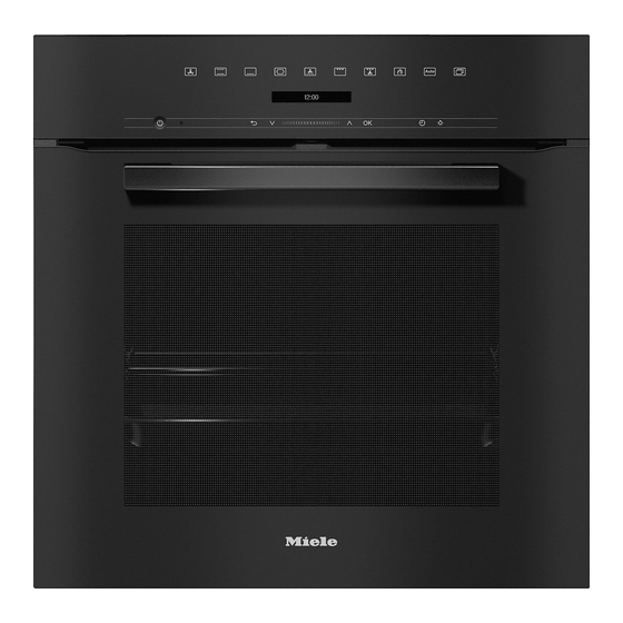 Miele H 7260 BP Operating And Installation Instructions
