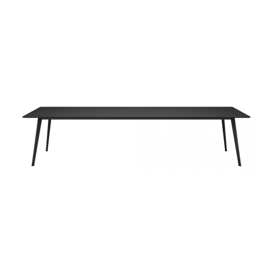 User Manuals: Montana JW Dining Table