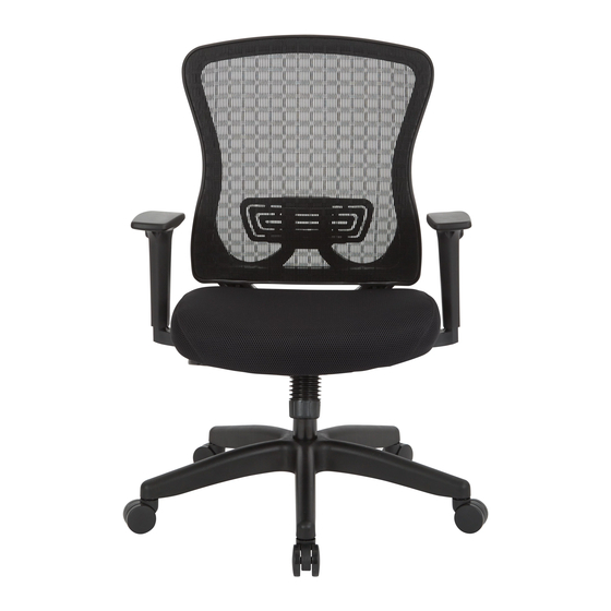 Space Seating 525-3G3N11 Operating Instructions