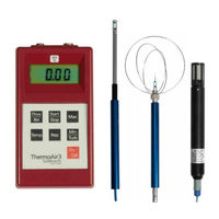 Schiltknecht Messtechnik ThermoAir3 Operating	 Instruction