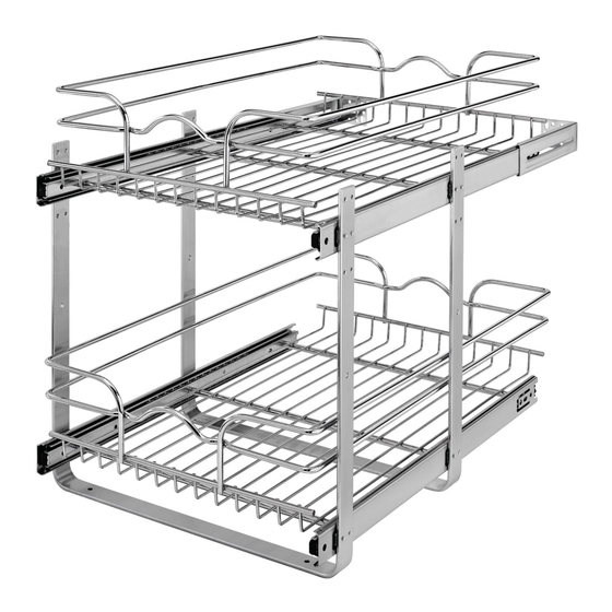 Rev-A-Shelf 5WB2-1522CR-1 Installation Instructions Manual
