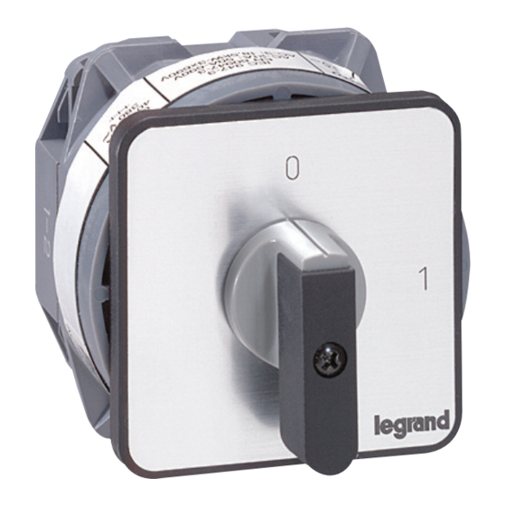 LEGRAND 0274 00 Quick Start Manual