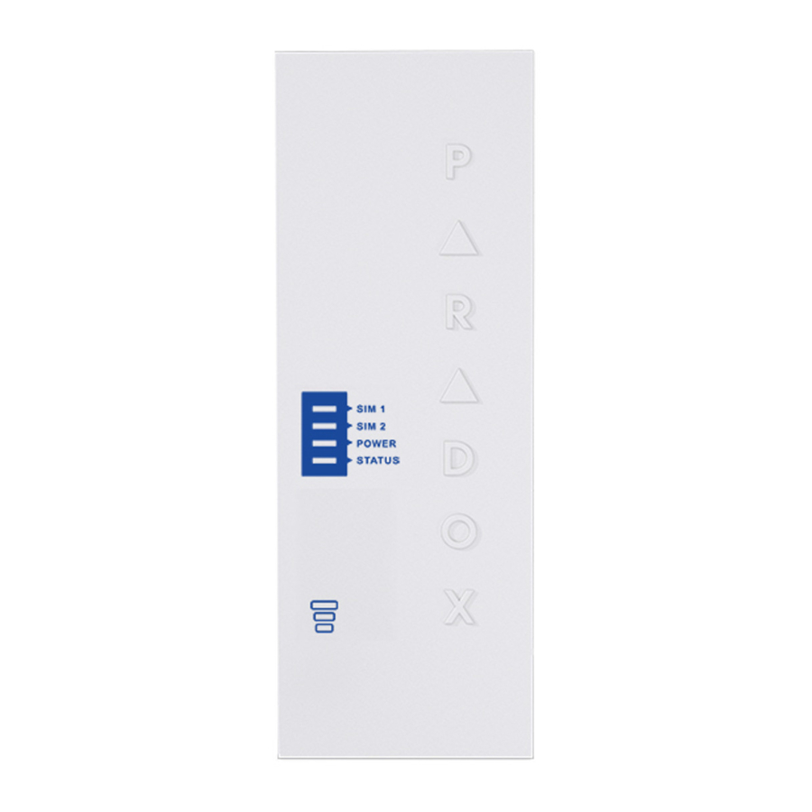 Paradox PCS265 - Communicator Module Installation And Programming Manual