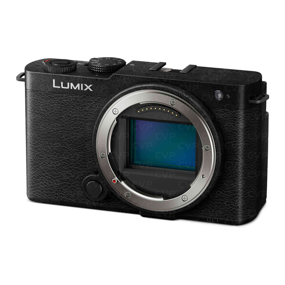 Panasonic Lumix S9 Owner's Manual