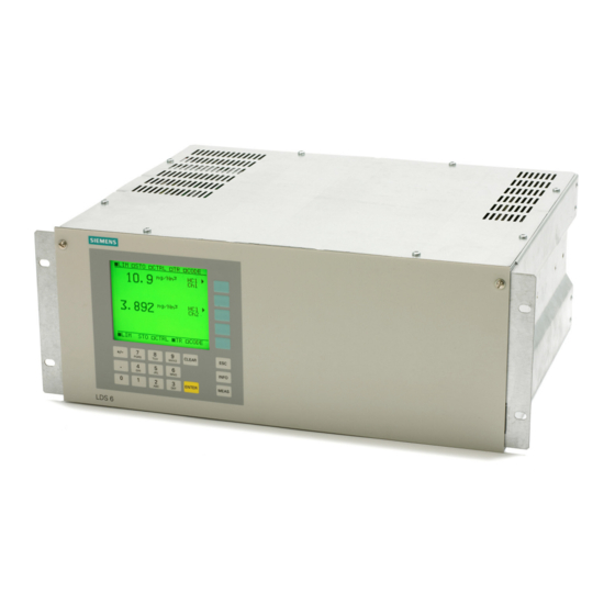Siemens LDS 6 Product Information