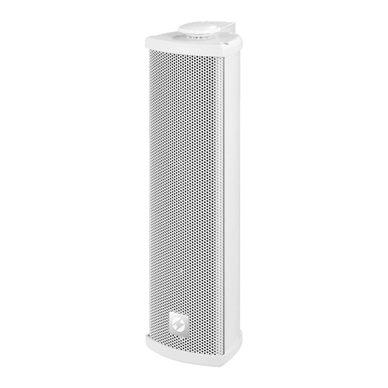 Monacor ETS-210TW/WS Instructions