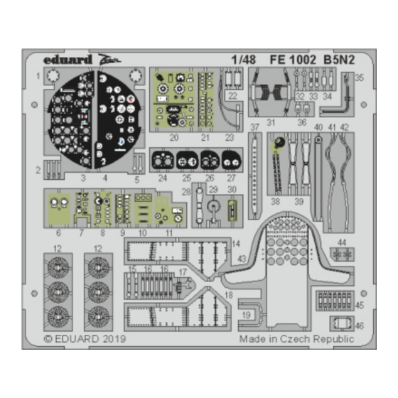 Eduard B5N2 Manual