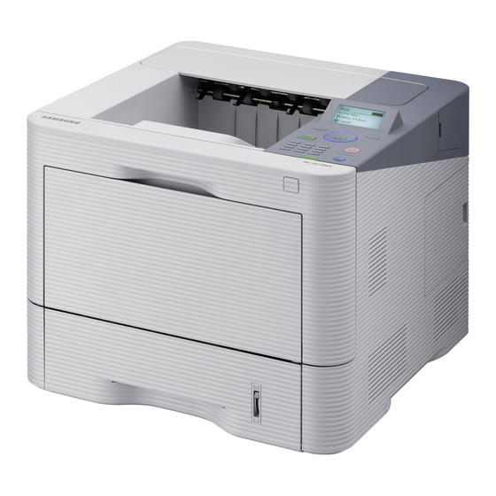 Samsung ML-501x Series User Manual