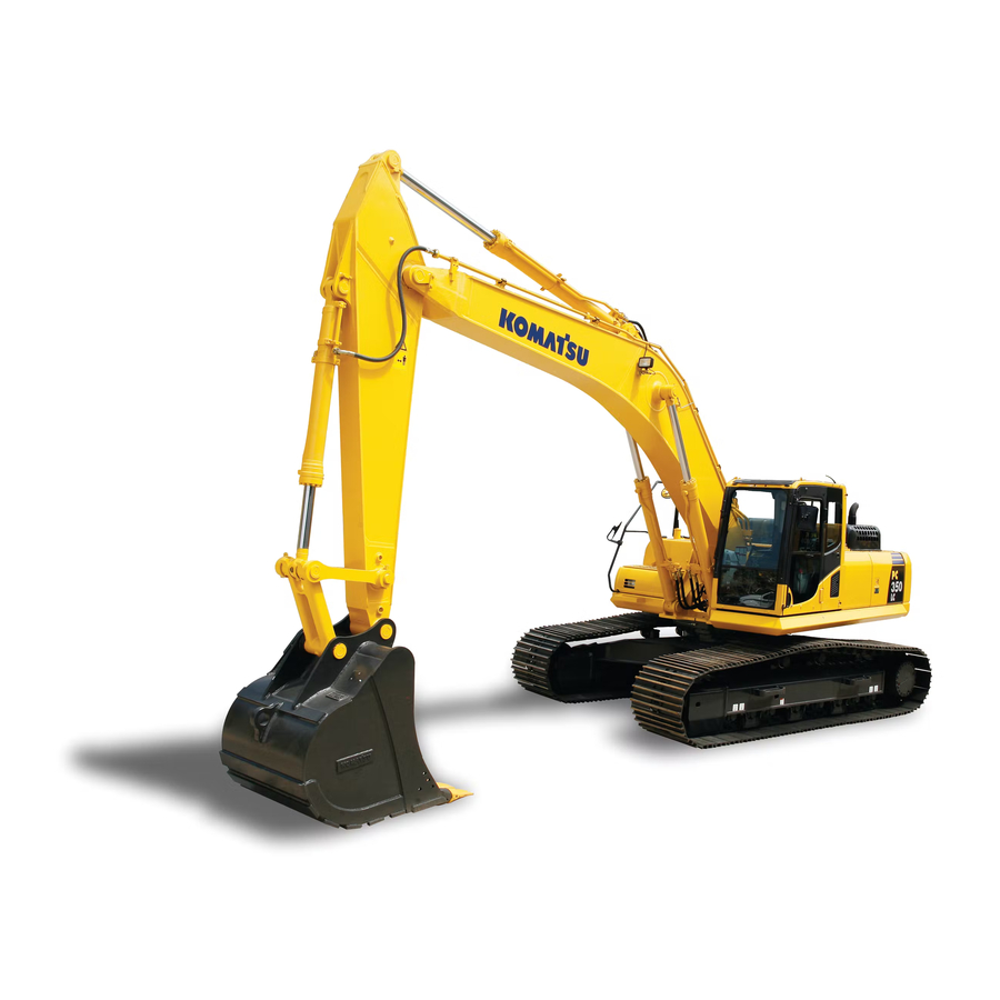 Komatsu PC350LC-8 Shop Manual