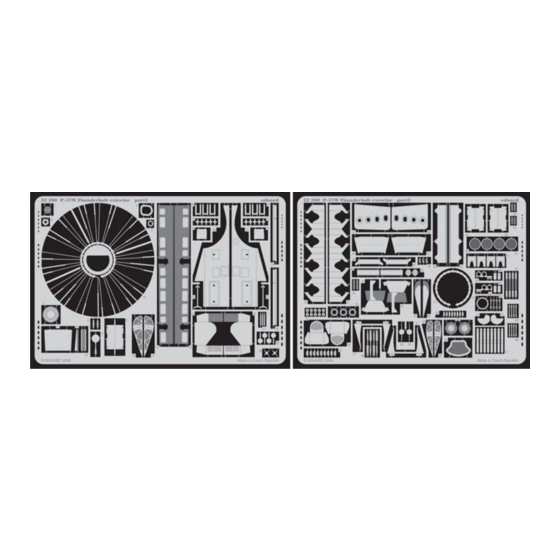 Eduard P-47M Thunderbolt exterior Assembly Instructions