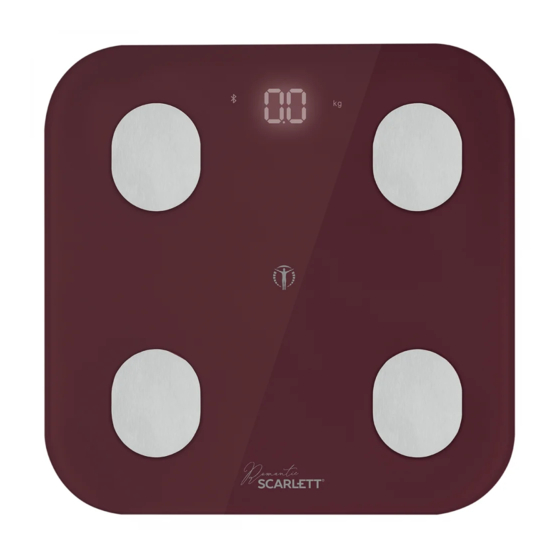 Scarlett SC-BS33ED104 Instruction Manual