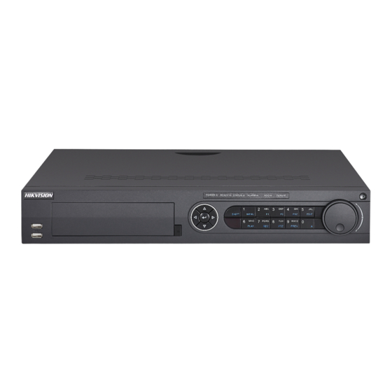 HIKVISION DS-7324HUHI-K4 Quick Start Manual