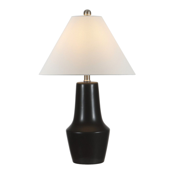 Safavieh Lighting CERLIA TBL4369A Quick Start Manual